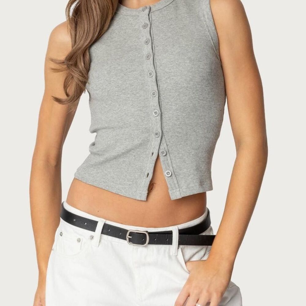 Edikted Women's Grey Vest